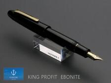 Sailor King Profit KOP Ebonite Fountain Pen Black Medium Nib 11-7002-420 picture