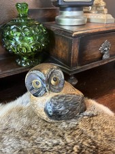 18. Vintage 1960s Otagiri Japan Ceramic Owl Figurine MCM picture