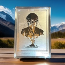 Agoro The Lord of the Rings Silver-Tone Collectible Card/Plaque 1081/1975 picture