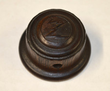 Vintage Original Zenith Wood Tuning Knob for 6 and 7 tube 1938 models - Complete picture