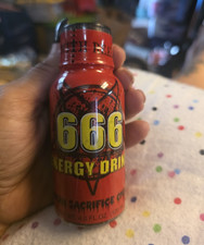 666 Energy DRINK. NOS Novelty. Vintage RARE picture
