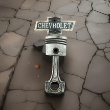 Retro Chevrolet Piston Door Handle Plaque Chevy Car Club Old Look Painted 9x4” picture