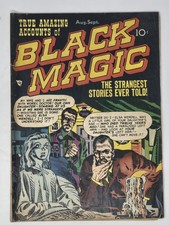 Black Magic #6 (August-September 1951) PRE CODE JACK KIRBY GOLDEN AGE HORROR 5.0 picture