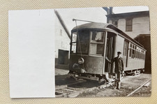 Stowe VT RPPC Mt Mansfield Electric RR Trolley/Interurban Antique Postcard picture