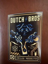 Dutch Bros Surprise Sticker Drop Limitless Possibilities RARE & NEW CONDITION picture