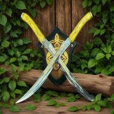 Legendary Knives of Legolas Greenleaf Dagger Swords New Elven Rings Cosplay LOTR picture