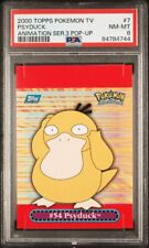 PSA 8 PSYDUCK #54 TV ANIMATION EDITION SERIES 3 POP-UP ENGLISH 2000 picture
