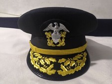 WW1 US navy admiral hat cap in size 55 to 62 cm picture