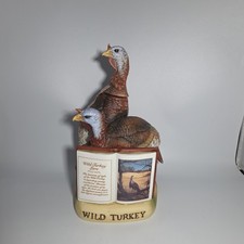 1981 Austin Nichols Wild Turkey Lore Series II No 3 Decanter Keenness of Sight picture