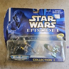 STAR WARS MicroMachines Episode I Collection 1 First Edition Sealed Vtg sci-fi picture