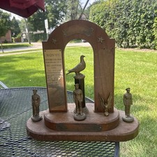 Vintage Chicago Pigeon Club For Members Who Served Ww2 COOL One Of A Kind picture