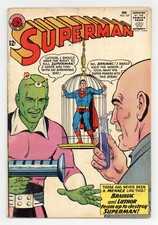 Superman #167 GD+ 2.5 1964 New origin of Braniac picture
