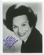 Abigail van Buren Signed 8x10 Photo Vintage Autographed Signature Dear Abby picture