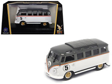 1962 Volkswagen Microbus #5 Van Bus White 1/43 Diecast Model picture