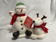 HALLMARK JINGLE PALS 2004 ANIMATED SNOWMAN PUPPY DOG SING JINGLE BELLS picture