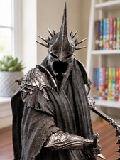 Witch-king of Angmar Nazgul Figure 23cm 9.1in Lord of the Rings Flail Statue picture