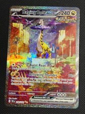 Pokémon Raging Bolt ex 208/162 Temporal Forces SIR, (HAS CREASE) picture