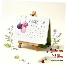 Eco-Friendly Plantable Love Seed Calendar 2027 - Modern Greening Calendars picture