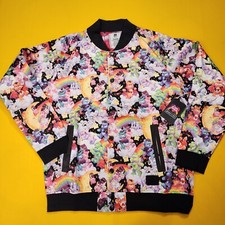 Loungefly Care Bears x Universal Monsters AOP Unisex Bomber Jacket XLarge NEW picture