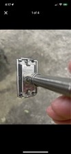 Vintage L2 1966 Gillette Adjustable TTO Safety Razor Nickel Good Condition picture