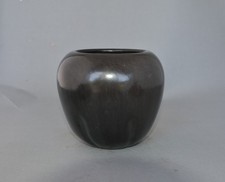 Rare Isabel Naranjo (1922-) Santa Clara Blackware Pot - 4 3/4