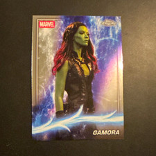 2025 Topps Chrome Marvel Gamora #48 Base Phase Two Guardians Galaxy Pack Fresh picture