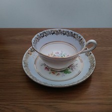 Vintage Hazel Sharon Genuine bone china Teacup & Saucer made in England  picture