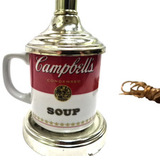 Vtg  Campbell's Soup Lamp  No Shade Working 15