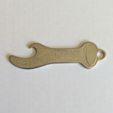 Vtg 1930s Jacob Schmidt Brewing Co City Club Beer Bottle Opener - Keychain VNice picture