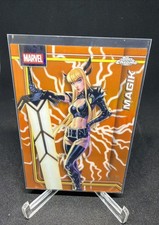2026 Topps Chrome Marvel Hobby Exclusive MAGIK Storm’s Orange Lightning SSP /25 picture