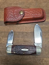 A153- VINTAGE CASE XX USA 6250 ELEPHANT TOE FOLDING KNIFE picture