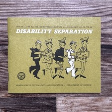1964 United States Department of Defense Separation Pamphlet MCM Cartoon picture