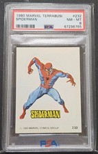 1980 MARVEL TERRABUSI #232 SPIDERMAN PSA 8 Rare  picture