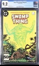 SAGA OF THE SWAMP THING #37 CGC 9.2 KEY - WT PGS - 1ST APP. OF JOHN CONSTANTINE picture