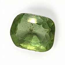 Beautiful Natural Peridot Crystal Diamond Cut Green Gemstone Genuine Specimen picture