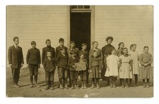 Centre School No5 Class Picture Butler Pennsylvania 1910 PA Real Photo RPPC picture