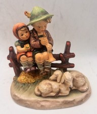 Vintage Goebel W. Germany Wayside Devotion Figurine 4.5” Tall picture