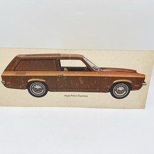 1973 CHEVY VEGA PANEL EXPRESS original OEM dealer sign poster display picture picture