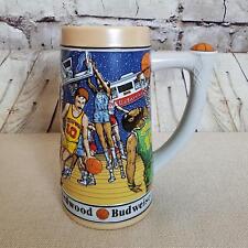 Budweiser Sports Series Basketball Stein Mug Large Handcrafted Collectible 24797 picture