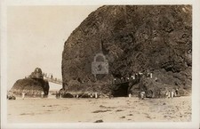 Bridge Oceanside Oregon RPPC Photo Postcard COPY picture