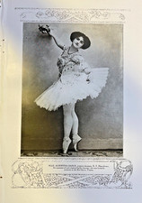 1910 Vintage Illustration Dancer Albertina Rasch picture
