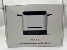 Max 6 2-in-1 Automatic Card Shuffler and Dealer New OPEN BOX picture