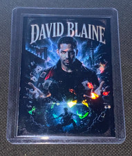 David Blaine Street Magician Custom Holofoil Refractor Card picture