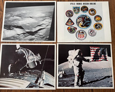 FREE SHIP 1970s NASA-Issued Photos Apollo 17 Eva Moon Emblems View Moon Russia picture
