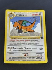 Pokémon TCG Dragonite Black Star Promo 5 Rare Vintage Card WOTC 1999 picture