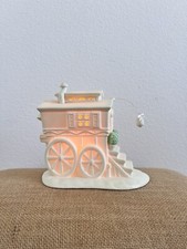 Vintage Department 56 Snowbunnies My Woodland Wagon by Turtle Creek Night Light picture