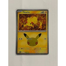 Pokemon 30th Anniversary Pikachu 035/128 (13/30) picture