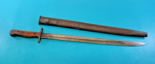 WWII Australian Pattern 1907 Rifle Bayonet Orange Arsenal + Scabbard TR384 picture