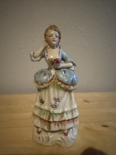 Vintage Colonial Victorian Lady Porcelain Figurine picture