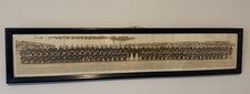 WW1 Era Military  Panoramic Photo 1922 Virginia Naval Air Station Large 41”X9” picture